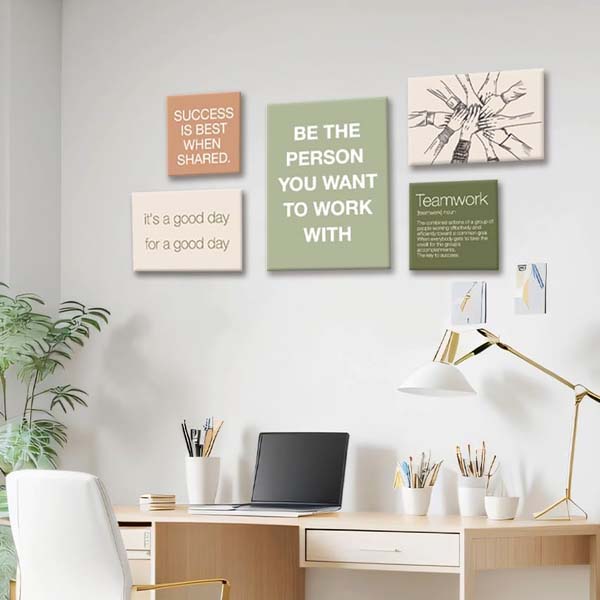 Inspirational Wall Art Decor for Office – Motivational Canvas Prints